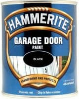 HAMMERITE GARAGE DOOR PAINT BLACK 750ML 5092853
